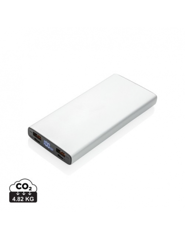 Powerbank in alluminio da 10.000 mAh 18W con PD