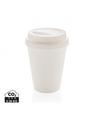 Tazza a doppia parete da caffè riutilizzabile 300ml