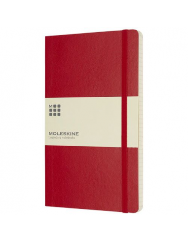 Blocco note con copertina morbida - a quadretti Moleskine Classic L