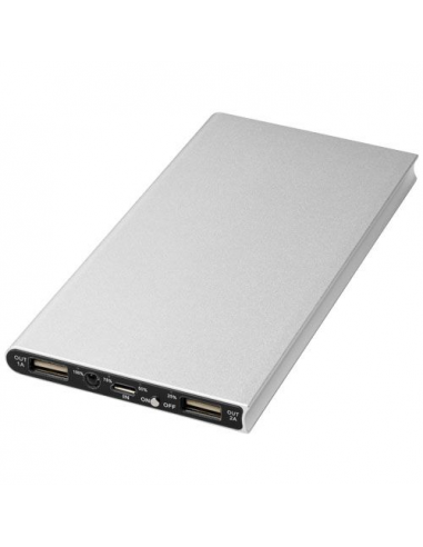 Power bank in alluminio da 8000 mAh Plate