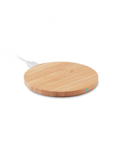 Caricatore wireless in bamboo RUNDO