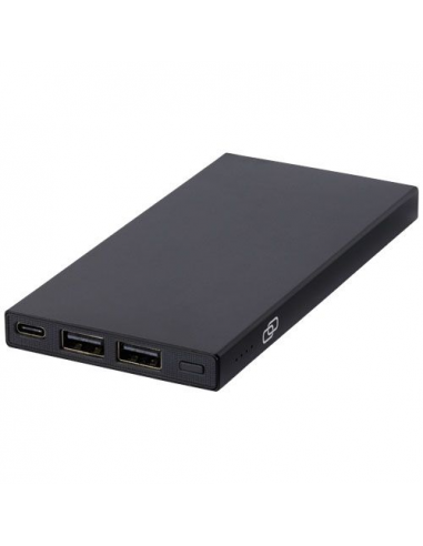 Power bank in alluminio riciclato da 5000 mAh Connect