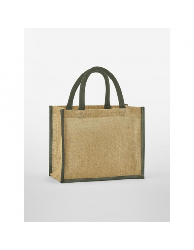 Natural Starched Jute Midi Tote