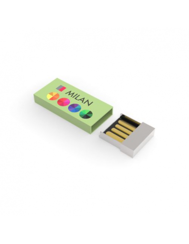 USB Stick Milan 3.0 Lime Green, 128 GB Premium