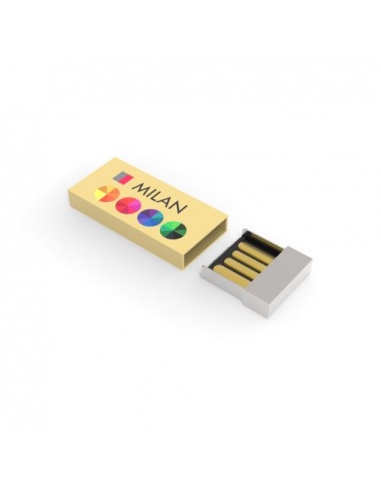 USB Stick Milan 3.0 Gold, 128 GB Premium