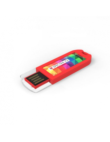 USB Stick Spectra V2 Red, 4 GB Basic