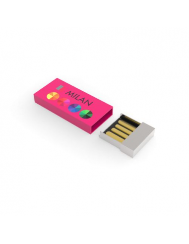 USB Stick Milan Fuchsia, 2 GB Basic