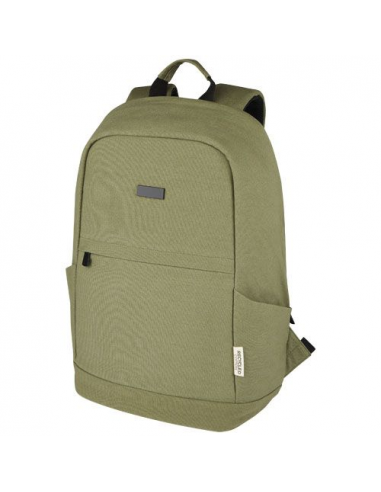 Zaino antifurto per portatile da 15,6" in canvas riciclato certificato GRS Joey - 18L