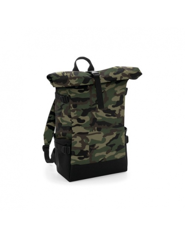 Block Roll-Top Backpack