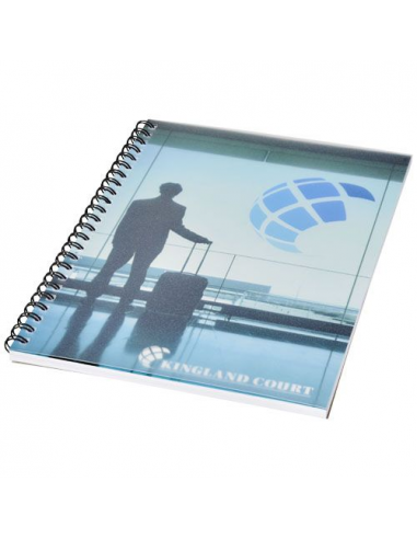 Notebook A5 spiralato Desk-Mate® con copertina in PP