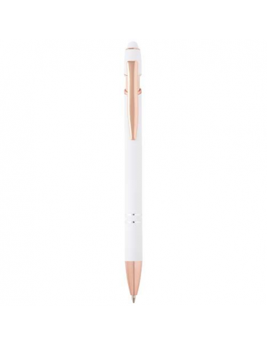 Penna a sfera con finitura oro rosa Nanna (inchiostro blu)