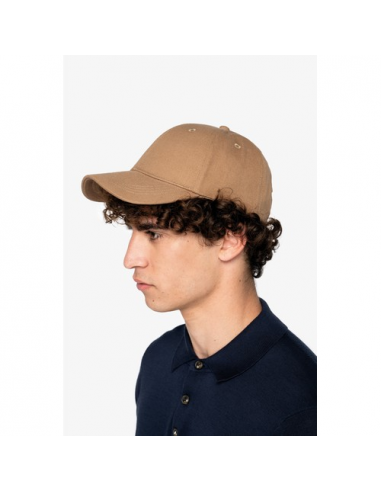 Cappellino unisex ecosostenibile a 6 pannelli