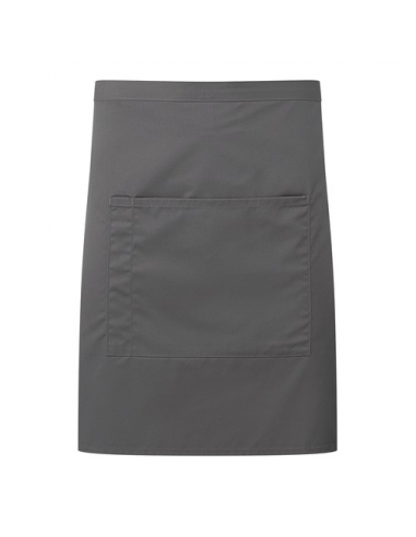 'Colours' Mid Length Apron With Pocket