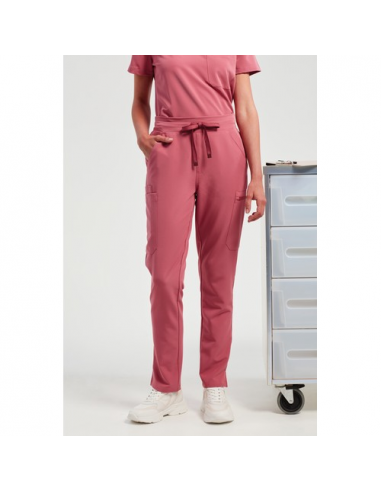 Pantaloni cargo elasticizzati donna