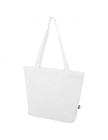 Tote bag in materiale riciclato certificato GRS con cerniera Panama 20l