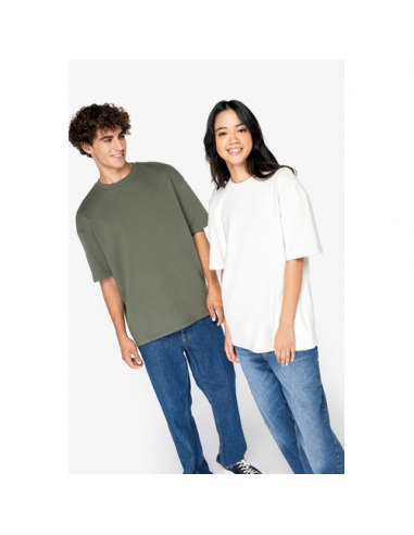 T-shirt unisex oversize ecosostenibile French Terry