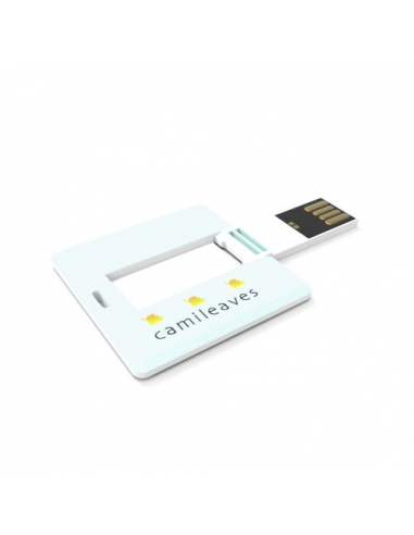 USB Stick Square Card, 2 GB Premium