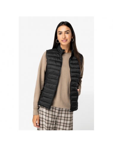 Bodywarmer donna leggero ecosostenibile