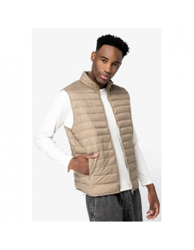 Bodywarmer uomo leggero ecosostenibile