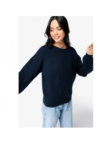 Pullover donna ecosostenibile in lana merino