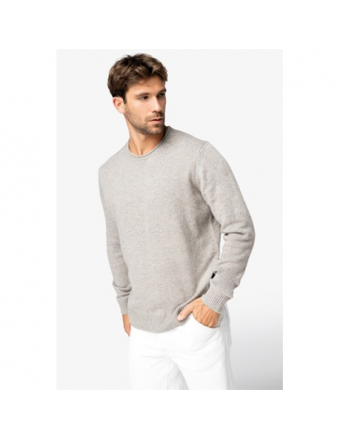 Pullover uomo ecosostenibile in lana merino