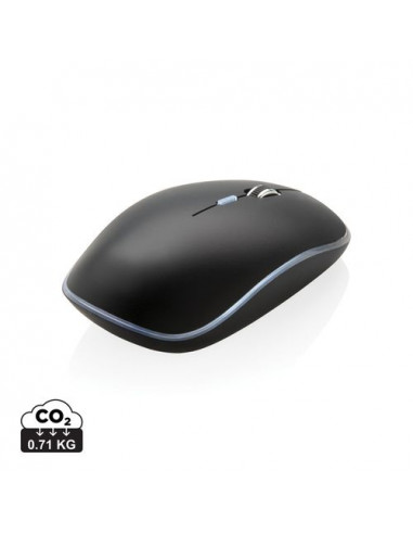 Mouse wireless con logo retroilluminato