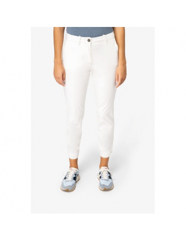 Pantaloni chino 7/8 donna ecosostenibili