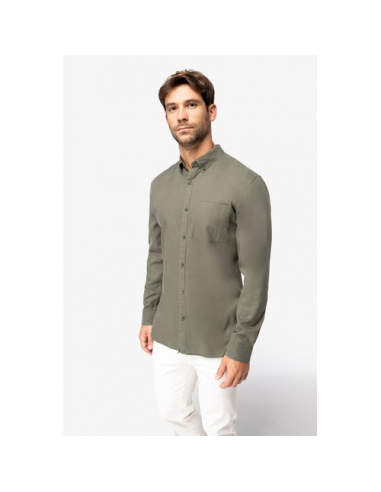 Camicia uomo ecosostenibile in lyocell