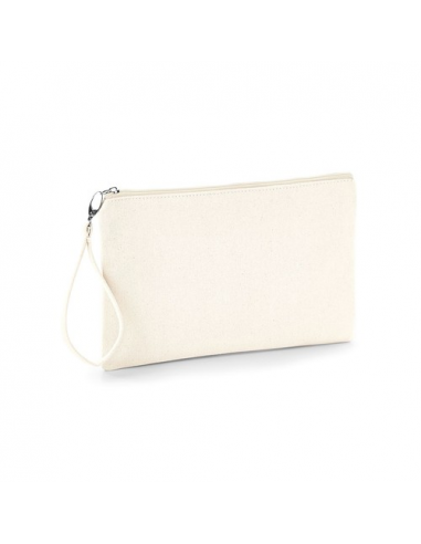 Canvas Wristlet Pouch