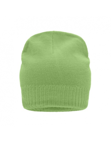 Knitted Beanie with Fleece Inset