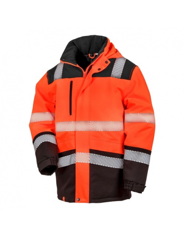 Printable Waterproof Softshell Safety Coat