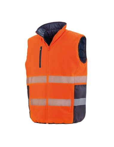 Reversible Soft Padded Safety Gilet