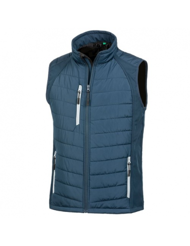 Black Compass Padded Softshell Gilet