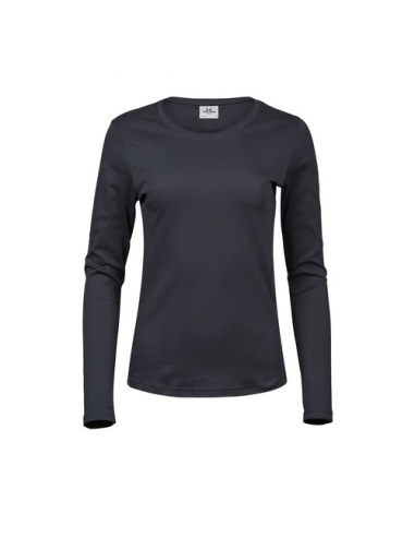 Ladies  Long Sleeve Interlock Tee