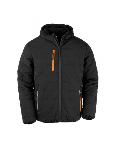 Black Compass  Padded Winter Jacket