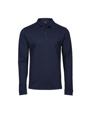 Luxury Stretch Long Sleeve Polo