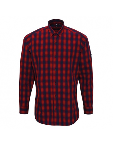 Men's LSL 'Mulligan' Check Cotton Bar Shirt