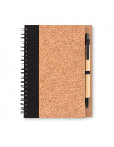 Notebook in sughero c/penna SONORA PLUSCORK