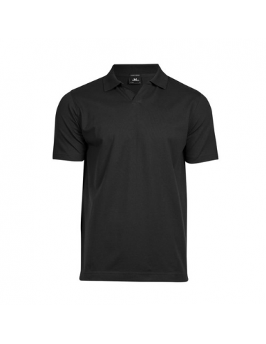 Luxury Stretch V-Neck Polo