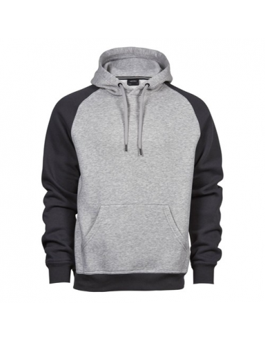 Two-Tone Hooded Sweatshirt