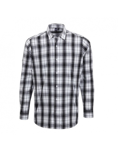 Men's Long Sleeve 'Ginmill' Check Shirt