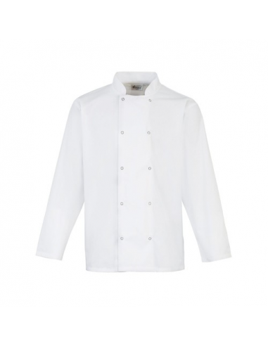 Long Sleeve Press Stud Chef'’s Jacket