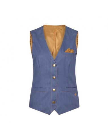 Ladies' Waistcoat Jeans-Style