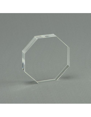 Fermacarte OTTAGONO in plexiglas