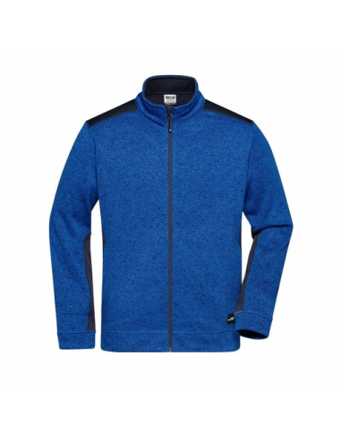 Men's Knitted Workwear Fleece Jacket - Strong