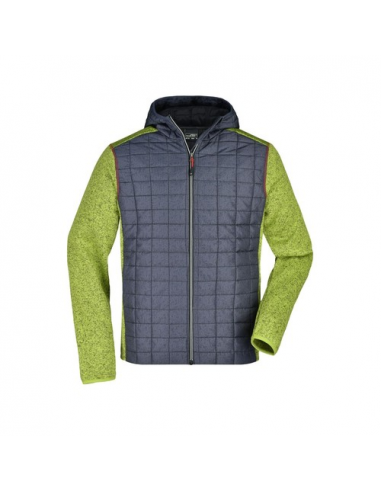 Men's Knitted Hybrid Jacket