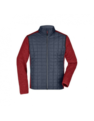 Men's Knitted Hybrid Jacket