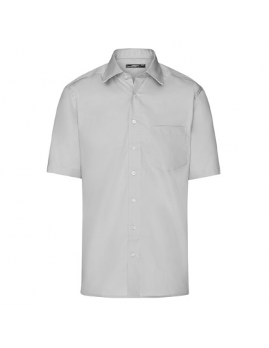 Men's Business Shirt Short-Sleeved