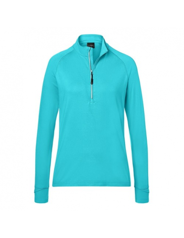 Ladies' Sports  Shirt Halfzip