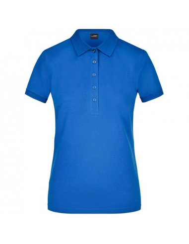 Ladies' Elastic Polo Piqué